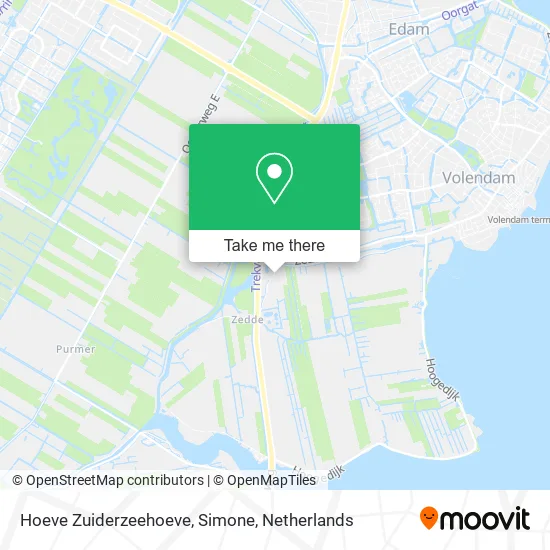 Hoeve Zuiderzeehoeve, Simone map