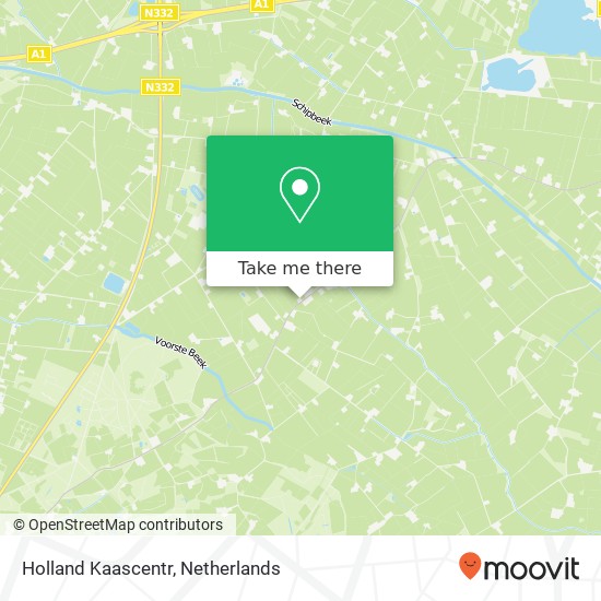 Holland Kaascentr map