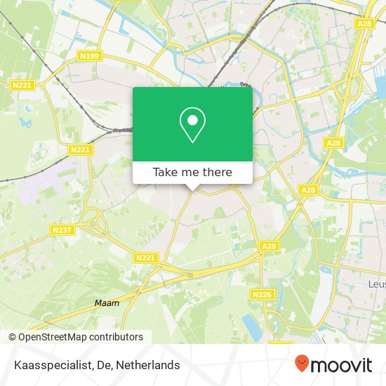 Kaasspecialist, De map