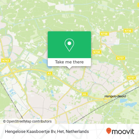 Hengelose Kaasboertje Bv, Het map