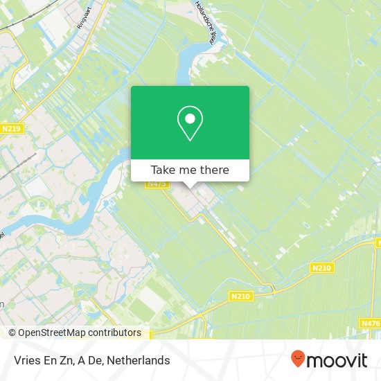 Vries En Zn, A De map