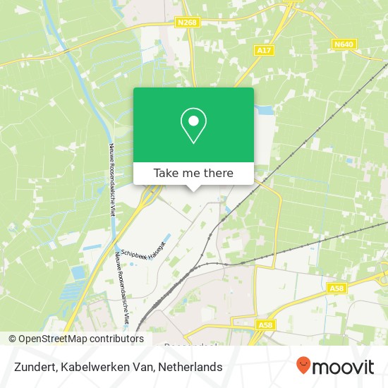 Zundert, Kabelwerken Van Karte