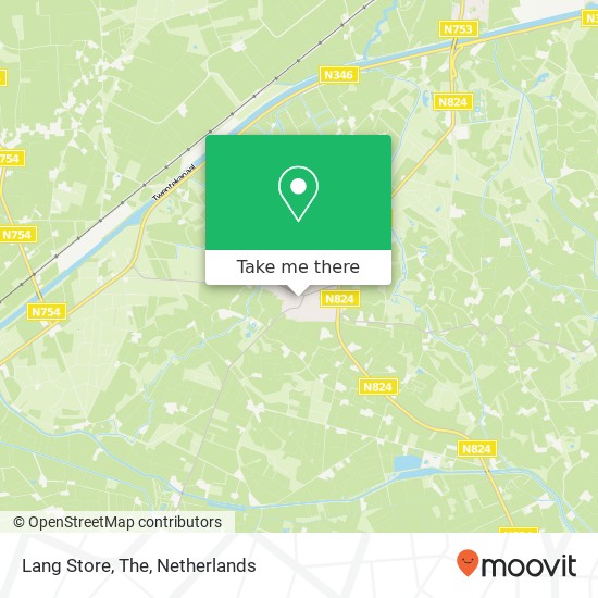 Lang Store, The map