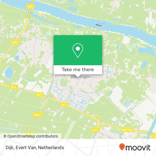 Dijk, Evert Van map