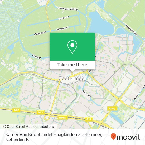 Kamer Van Koophandel Haaglanden Zoetermeer Karte