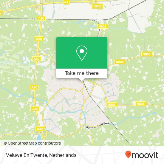 Veluwe En Twente map