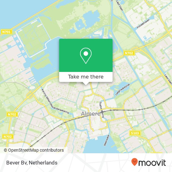 Bever Bv map