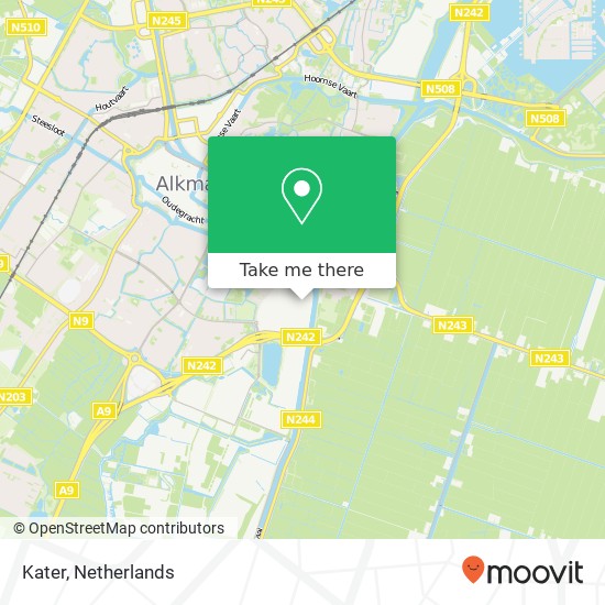 Kater map