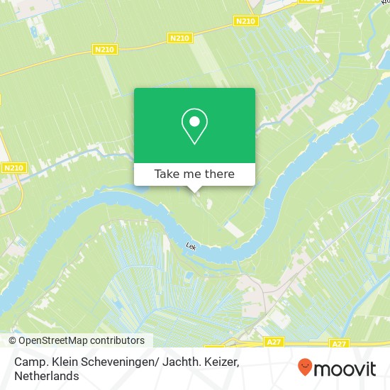 Camp. Klein Scheveningen/ Jachth. Keizer map