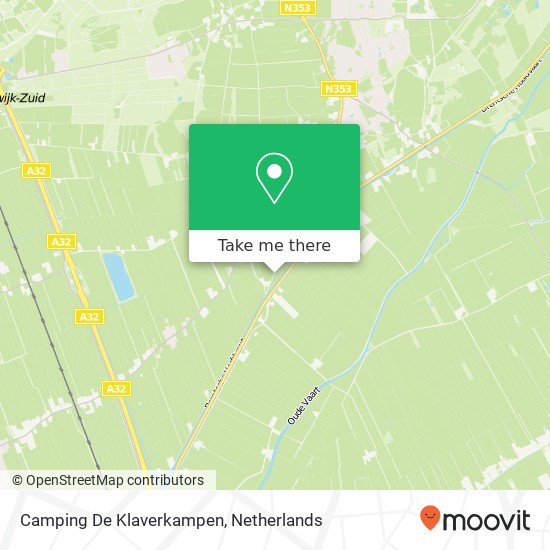 Camping De Klaverkampen Karte