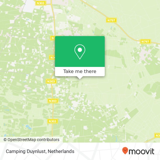 Camping Duynlust Karte