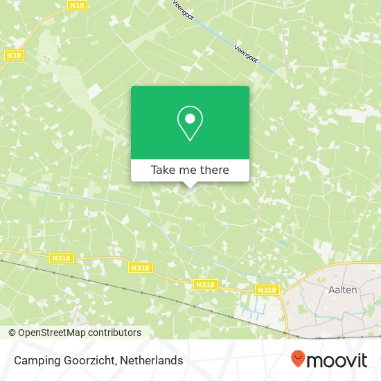 Camping Goorzicht map