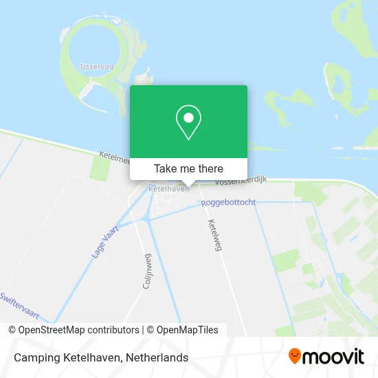 Camping Ketelhaven map
