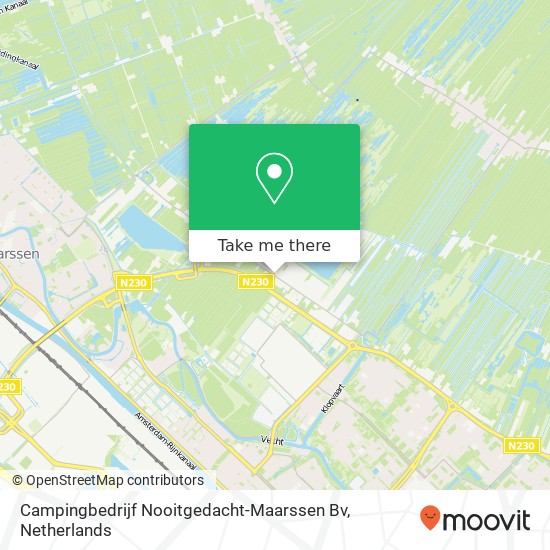 Campingbedrijf Nooitgedacht-Maarssen Bv map