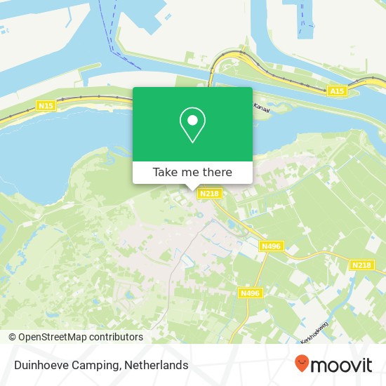 Duinhoeve Camping Karte