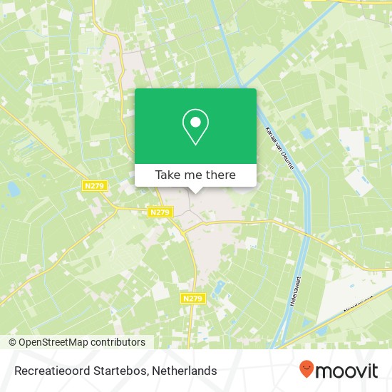 Recreatieoord Startebos map