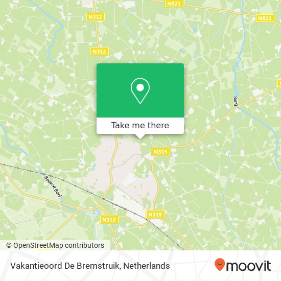 Vakantieoord De Bremstruik map