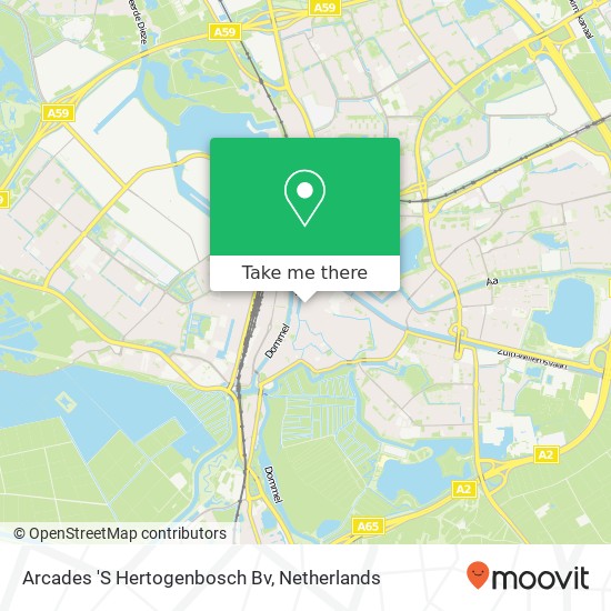 Arcades 'S Hertogenbosch Bv map