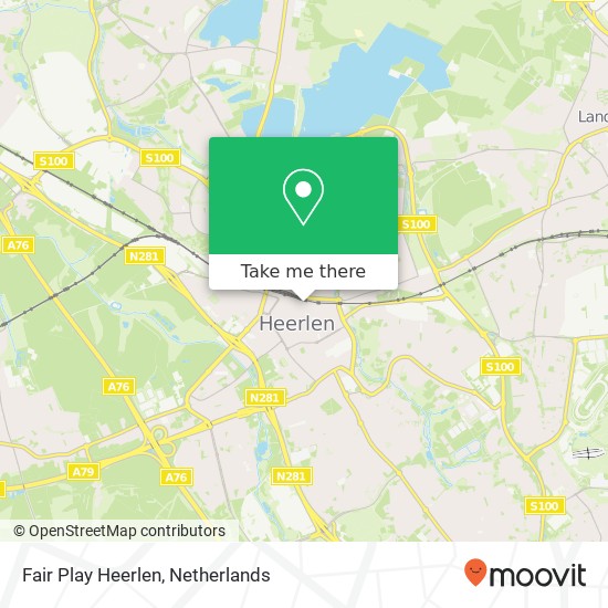 Fair Play Heerlen map