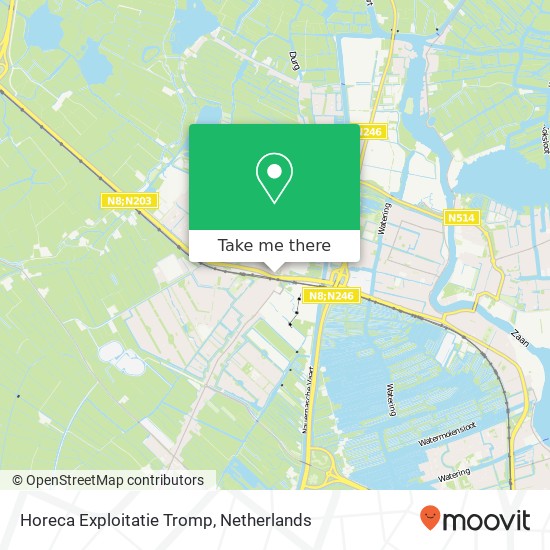 Horeca Exploitatie Tromp map