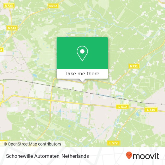 Schonewille Automaten map