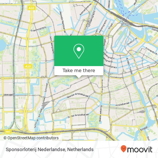 Sponsorloterij Nederlandse map