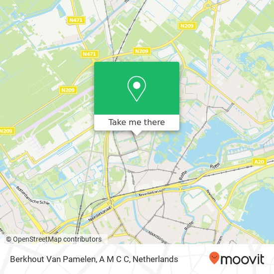 Berkhout Van Pamelen, A M C C map