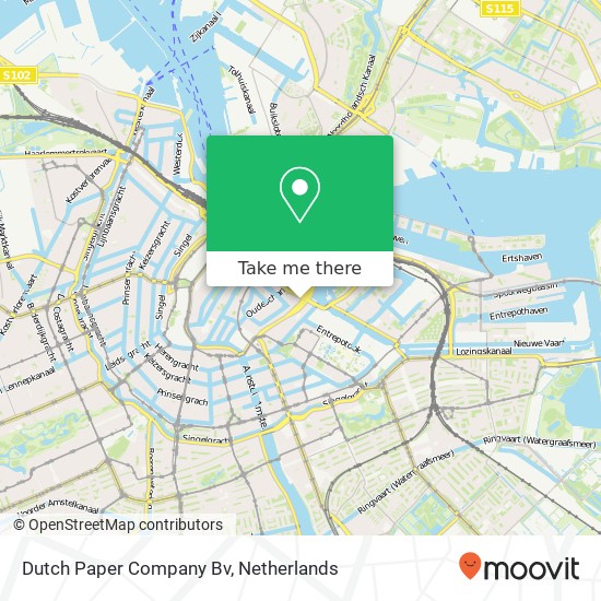 Dutch Paper Company Bv map