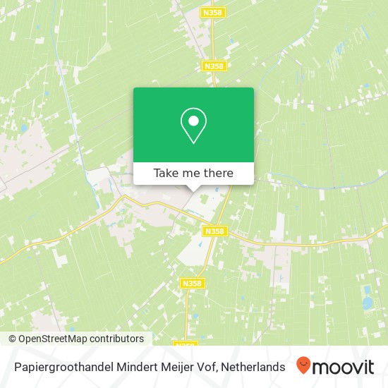 Papiergroothandel Mindert Meijer Vof map