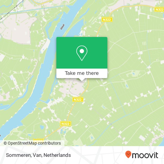 Sommeren, Van map