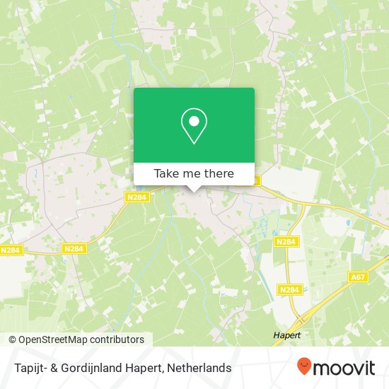 Tapijt- & Gordijnland Hapert map