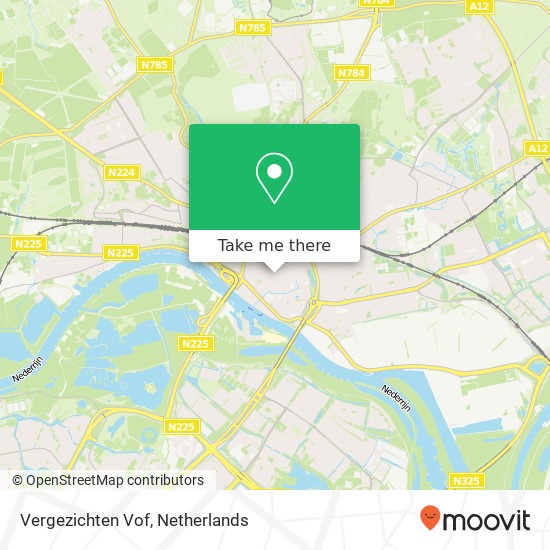 Vergezichten Vof map