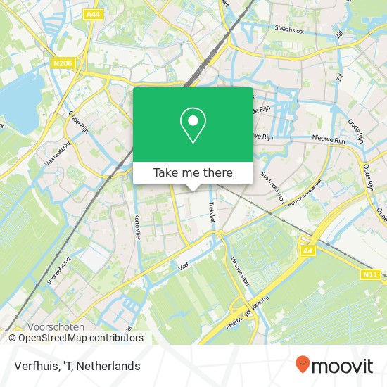 Verfhuis, 'T map