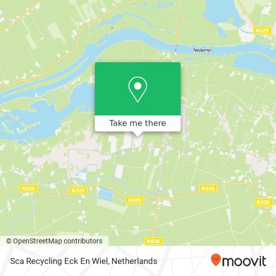 Sca Recycling Eck En Wiel map