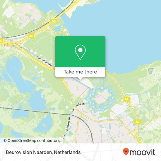 Beurovision Naarden map