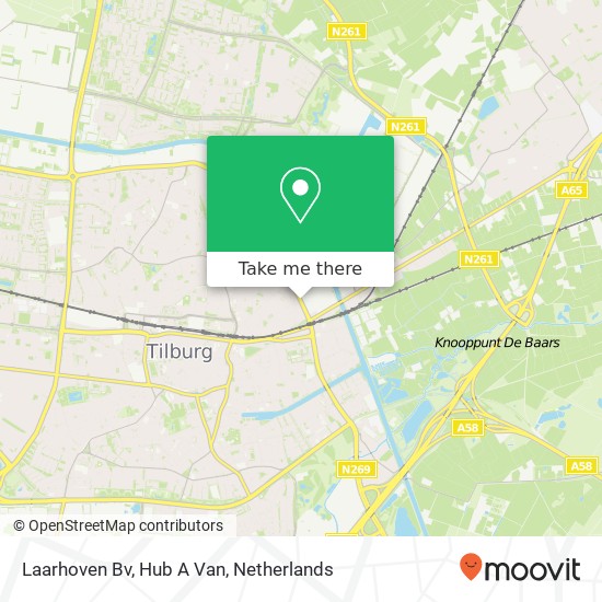 Laarhoven Bv, Hub A Van map