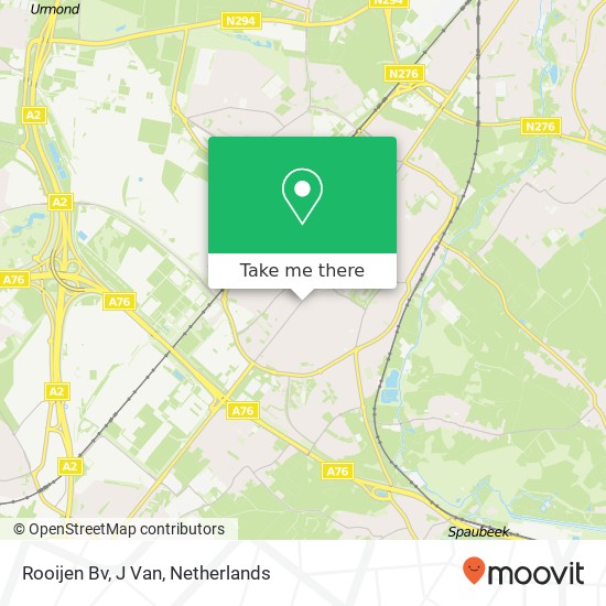 Rooijen Bv, J Van map