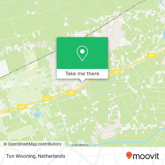 Ton Wooning map