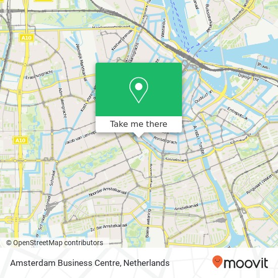 Amsterdam Business Centre Karte