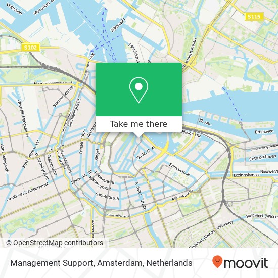 Management Support, Amsterdam map