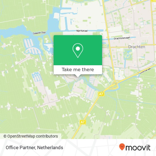 Office Partner map