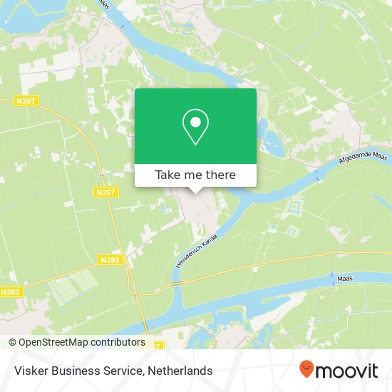 Visker Business Service map