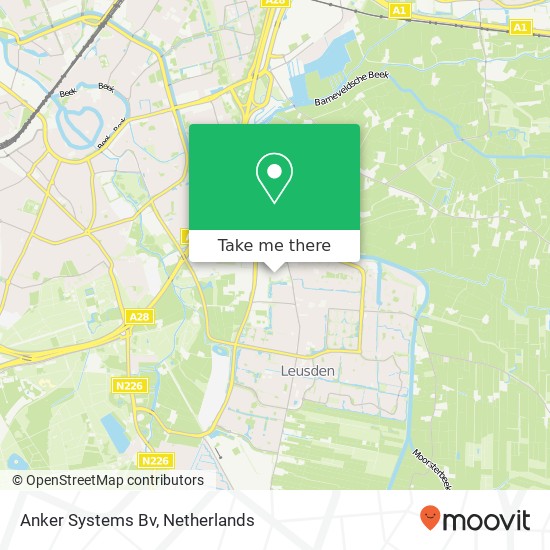 Anker Systems Bv map