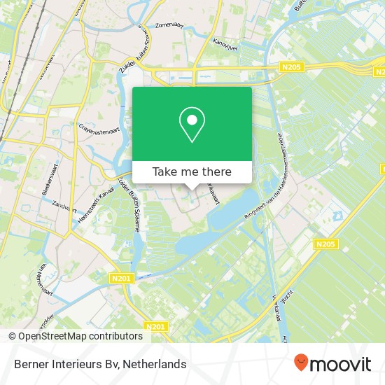 Berner Interieurs Bv map