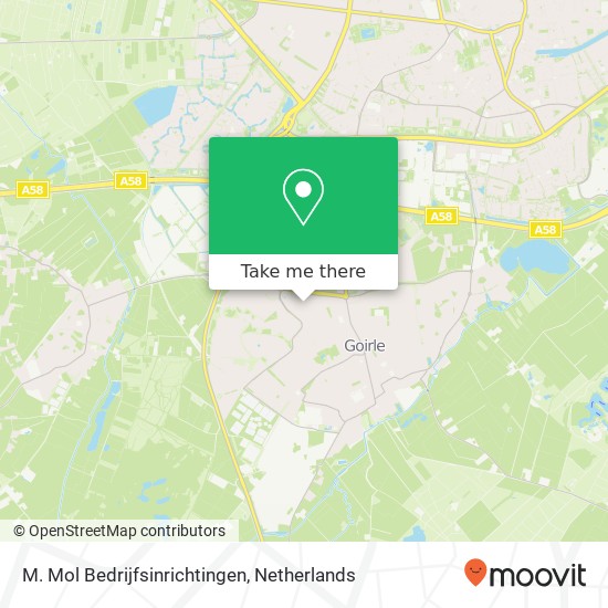 M. Mol Bedrijfsinrichtingen map