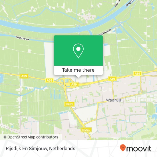 Rijsdijk En Simjouw Karte