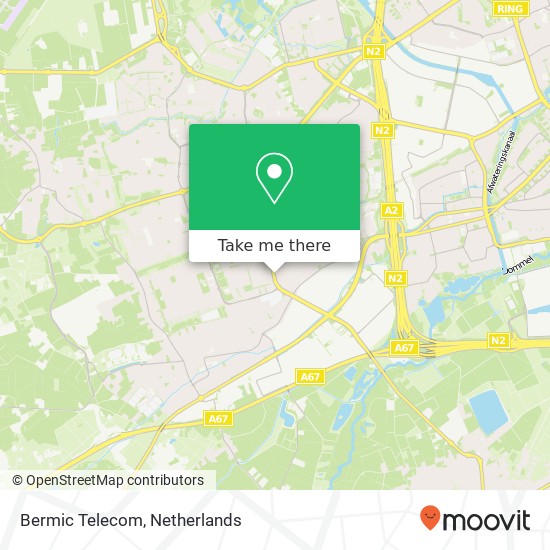 Bermic Telecom map