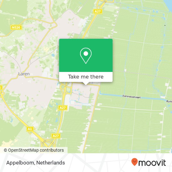 Appelboom map