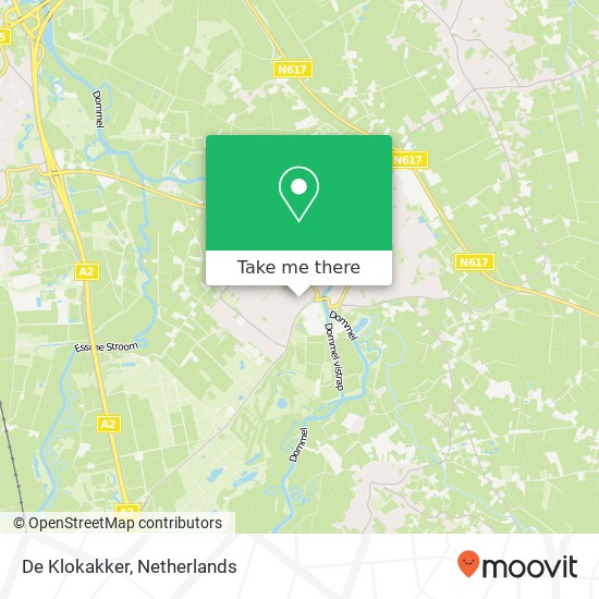 De Klokakker map