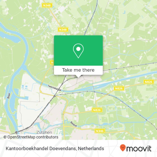 Kantoorboekhandel Doevendans Karte